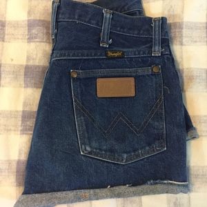 Vintage Wrangler Jean Shorts